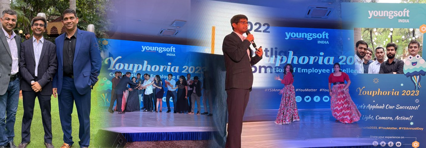 Glimpses of what happened at Youngsoft India's annual day Youphoria 2023 event